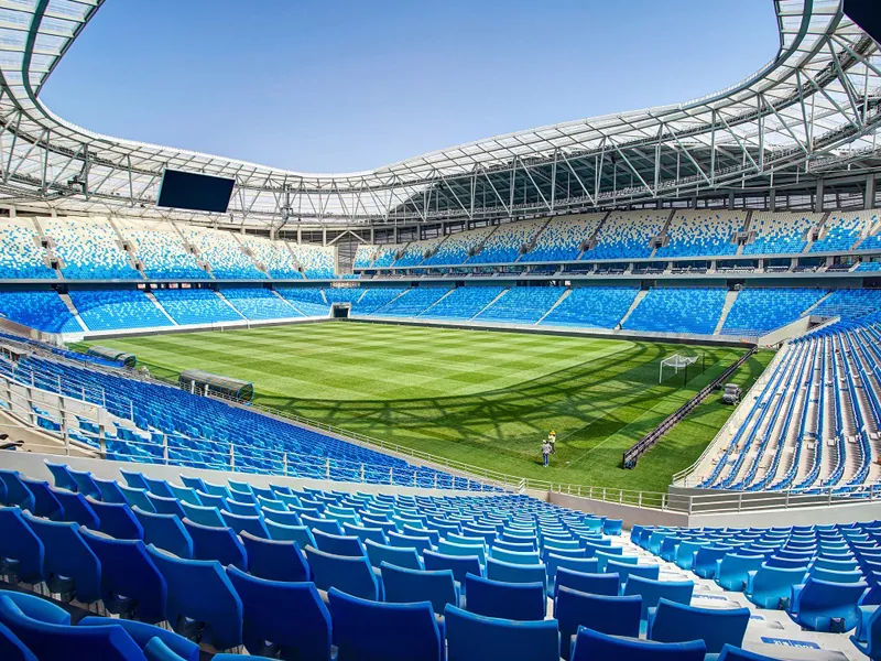 Nogometni stadion čelične konstrukcije